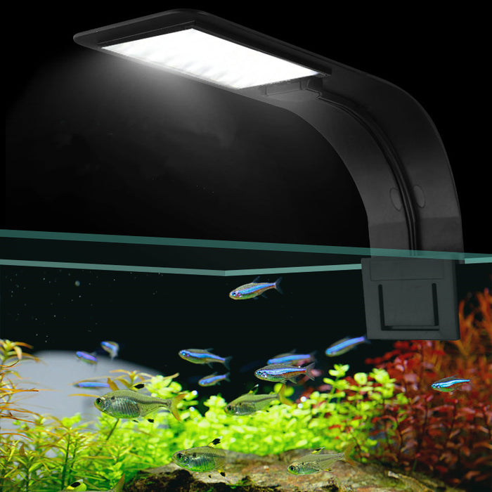 Super Slim LED Aquarium Lights Clip-on LED Plants Grow Light 5W/10W/15W Aquatic Freshwater Lamps Waterproof Lamp For Fish Tanks - inversacrawler