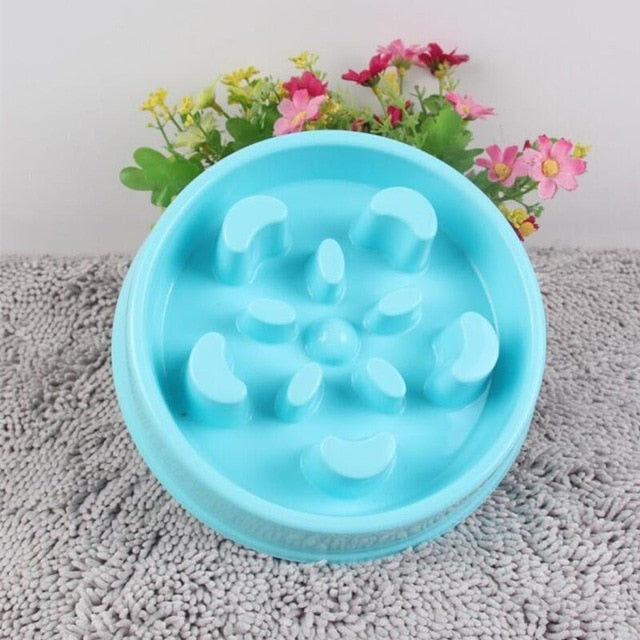 Anti-Choking Dog Feeding Bowl, Thick Square/circular Bottom Non-slip, Pet Food Bowl - inversacrawler