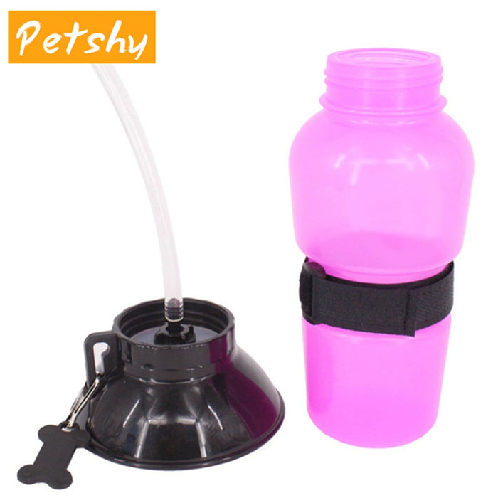 Petshy 500ml Dog Drinking Water Bottle Pet Puppy Cat Sport Portable Travel Outdoor Feed Bowl Drinking Water Mug Cup Dispenser - inversacrawler