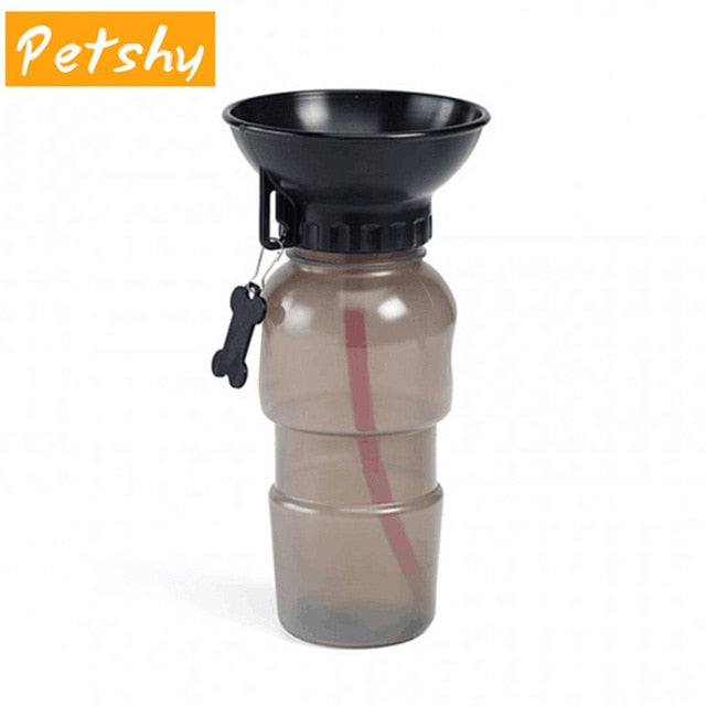 Petshy 500ml Dog Drinking Water Bottle Pet Puppy Cat Sport Portable Travel Outdoor Feed Bowl Drinking Water Mug Cup Dispenser - inversacrawler