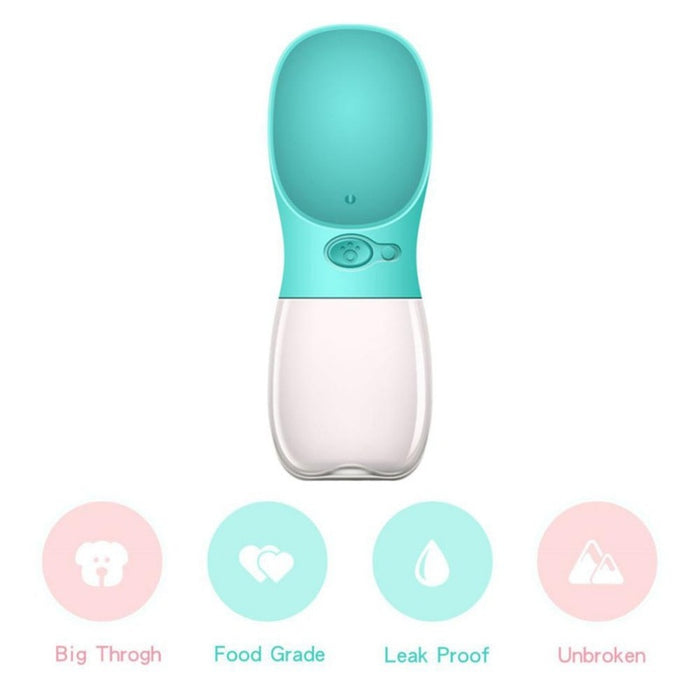 Portable Pet Dog Drinking Water Bottle For Outdoor/Travel Easy To Carry Plastic Pet Supplies Portable Dog Cat Travel Water Cup - inversacrawler