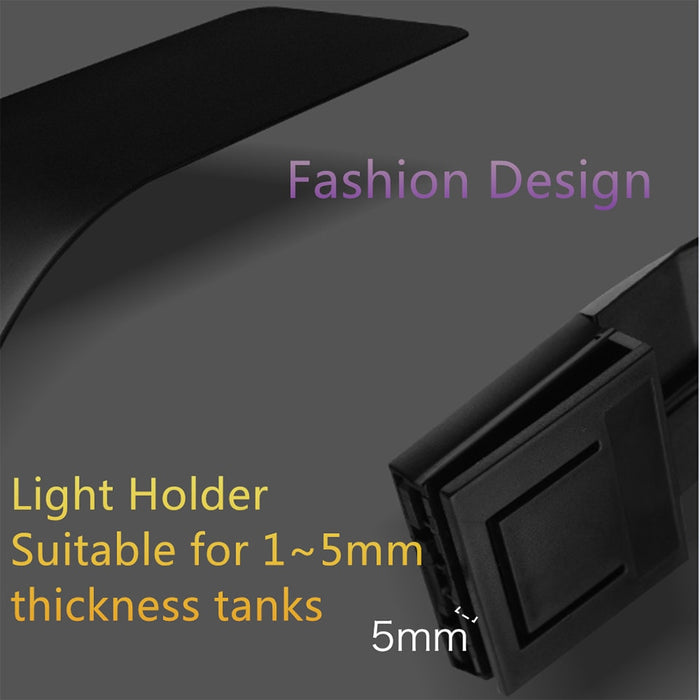 Super Slim LED Aquarium Lights Clip-on LED Plants Grow Light 5W/10W/15W Aquatic Freshwater Lamps Waterproof Lamp For Fish Tanks - inversacrawler